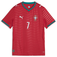 Cristiano Ronaldo Portugal National Team Youth 2026 Home Replica Jersey Red - Puma outlet