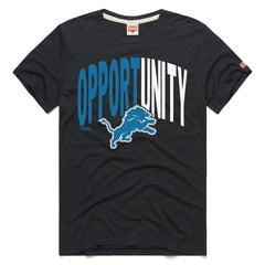 Detroit Lions Homage Unisex 2025 Inspire Change Opportunity Tri-Blend T-Shirt - Charcoal T-shirts
