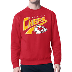 Kansas City Chiefs Starter Modern Tailsweep Fleece Sweatshirt - Red Sweatshirts