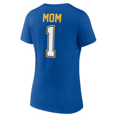 Buffalo Sabres Women's Mother's Day V-Neck T-Shirt - Royal | US 203555623