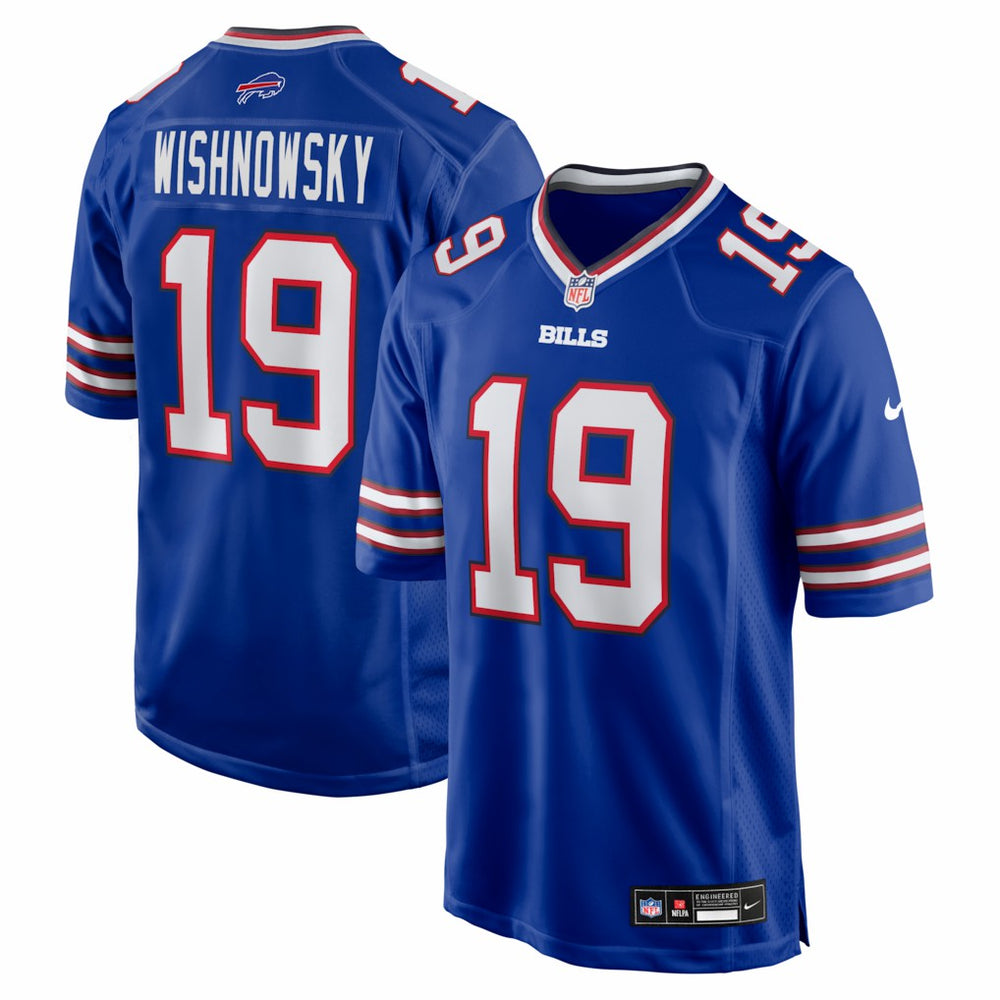 Mitch Wishnowsky Buffalo Bills Team Game Jersey - Royal Jerseys
