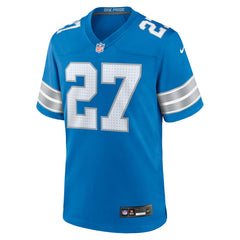 Arthur Maulet Detroit Lions Team Game Jersey - Blue Jerseys