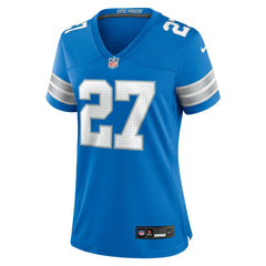 Arthur Maulet Detroit Lions Women's Team Game Jersey - Blue Jerseys