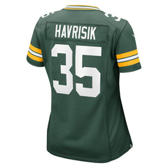 Lucas Havrisik Green Bay Packers Women's Team Game Jersey - Green Jerseys
