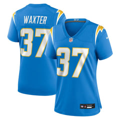 Isas Waxter Los Angeles Chargers Women's Team Game Jersey - Powder Blue Jerseys