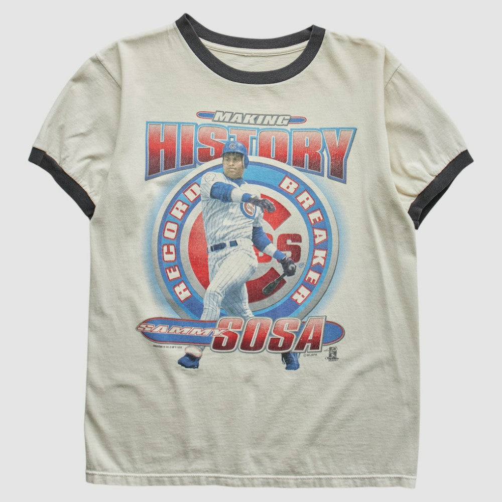 Chicago Cubs Starter 1996 T-Shirt - White - Vintage T-shirts