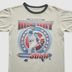 Chicago Cubs Starter 1996 T-Shirt - White - Vintage T-shirts