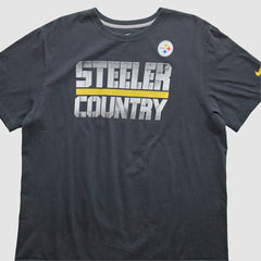 Pittsburgh Steelers 2010s T-Shirt - Black T-shirts