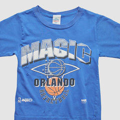 Orlando Magic 90s T-Shirt Blue Vintage - Vintage