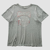 Minnesota Twins 80s T-Shirt - Heather Gray - Vintage T-shirts