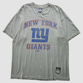 New York Giants Reebok 2000s T-Shirt - Heather Gray T-shirts