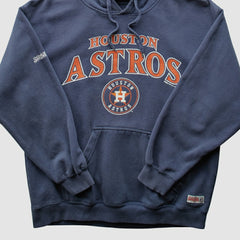 Houston Astros Stitches 2014 Pullover Sweatshirt - Navy - Vintage Pullover