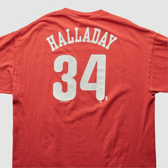 Philadelphia Phillies 2000s T-Shirt - Red - 2XVintage T-shirts