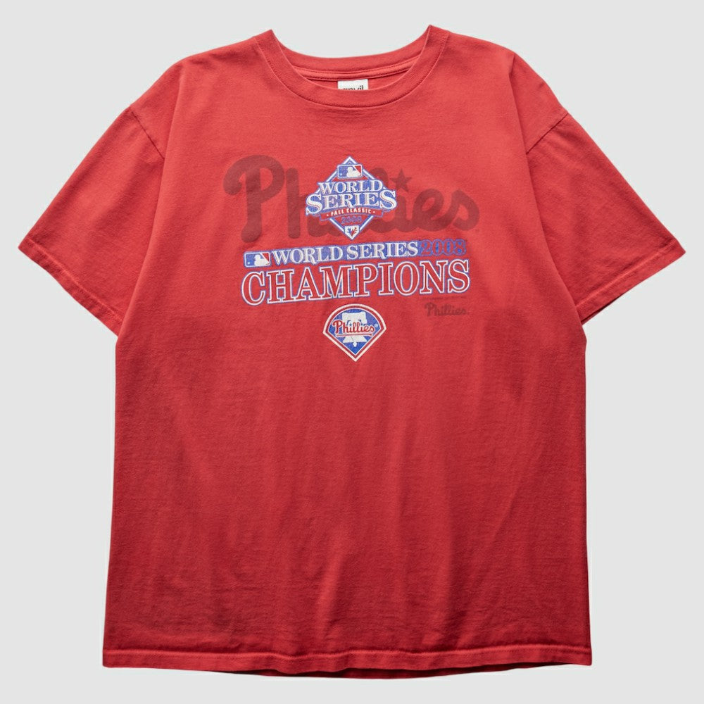 Philadelphia Phillies 2008 T-Shirt - Red - Vintage T-shirts
