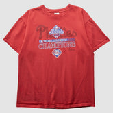 Philadelphia Phillies 2008 T-Shirt - Red - Vintage T-shirts