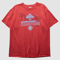 Philadelphia Phillies 2008 T-Shirt - Red - Vintage T-shirts
