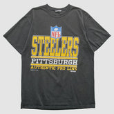 Pittsburgh Steelers Russell 1995 Pullover T-Shirt - Black T-shirts