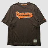 Cleveland Browns Reebok 2000s T-Shirt - Brown T-shirts