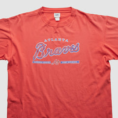 Atlanta Braves Lee Apparel 2000s T-Shirt - Red - 3XVintage T-shirts
