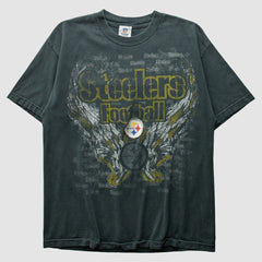 Pittsburgh Steelers NFL 2010s T-Shirt - Charcoal T-shirts