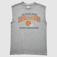 Cleveland Browns 2000s Tank - Heather Gray Tanks
