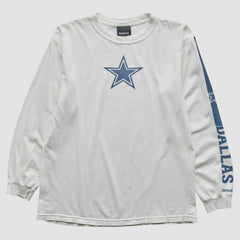Dallas Cowboys Reebok 2010s Long Sleeve T-Shirt - White T-shirts