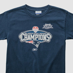 New England Patriots Reebok 2004 T-Shirt - Navy T-shirts
