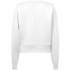 New Jersey Devils Levelwear Women's Slate & Snow Sponge Tri-Blend Sweatshirt - White | US 203561077