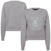 New York Islanders Levelwear Women's Slate & Snow Sponge Tri-Blend Sweatshirt - Gray | US 203561080