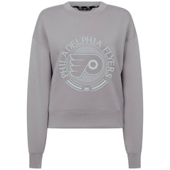 Philadelphia Flyers Levelwear Women's Slate & Snow Sponge Tri-Blend Sweatshirt - Gray | US 203561086