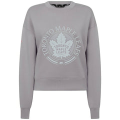 Toronto Maple Leafs Levelwear Women's Slate & Snow Sponge Tri-Blend Sweatshirt - Gray | US 203561097