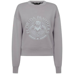 Florida Panthers Levelwear Women's Slate & Snow Sponge Tri-Blend Sweatshirt - Gray | US 203561119