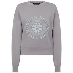 Boston Bruins Levelwear Women's Slate & Snow Sponge Tri-Blend Sweatshirt - Gray | US 203561123