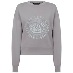 Los Angeles Kings Levelwear Women's Slate & Snow Sponge Tri-Blend Sweatshirt - Gray | US 203561126
