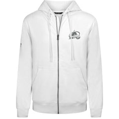 Colorado Avalanche Levelwear Podium Chenille Logo Full-Zip Hoodie - White | US 203561144