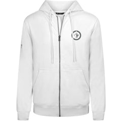 Winnipeg Jets Levelwear Podium Chenille Logo Full-Zip Hoodie - White | US 203561150