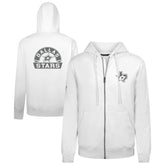 Dallas Stars Levelwear Podium Banner Arch Full-Zip Hoodie - White | US 203561185