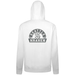 Seattle Kraken Levelwear Podium Banner Arch Full-Zip Hoodie - White | US 203561190