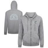Calgary Flames Levelwear Podium Banner Arch Full-Zip Hoodie - Gray | US 203561192