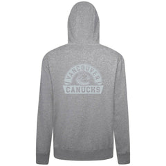 Vancouver Canucks Levelwear Podium Banner Arch Full-Zip Hoodie - Gray | US 203561193