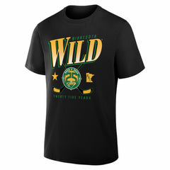 Minnesota Wild Fanatics Legacy T-Shirt - Black | US 203561346