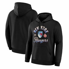 New York Rangers Fanatics Legacy Hoodie - Black | US 203561347