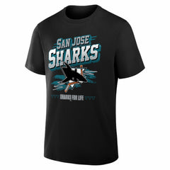 San Jose Sharks Fanatics Legacy T-Shirt - Black | US 203561352