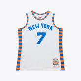 Carmelo Anthony New York Knicks 2015-16 Hardwood Classics Authentic Jersey White - Mitchell & Ness