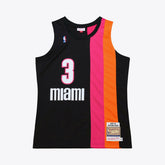 Dwyane Wade Miami Heat 2005-06 Hardwood Classics Authentic Jersey Black - Mitchell & Ness
