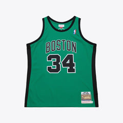 Paul Pierce Boston Celtics 2007-08 Hardwood Classics Authentic Jersey Kelly Green - Mitchell & Ness
