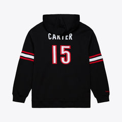 Vince Carter Toronto Raptors Name & Number Hoodie Black - Mitchell & Ness