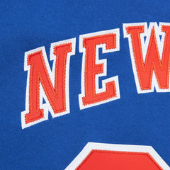 Patrick Ewing New York Knicks Name & Number Hoodie Blue - Mitchell & Ness outlet