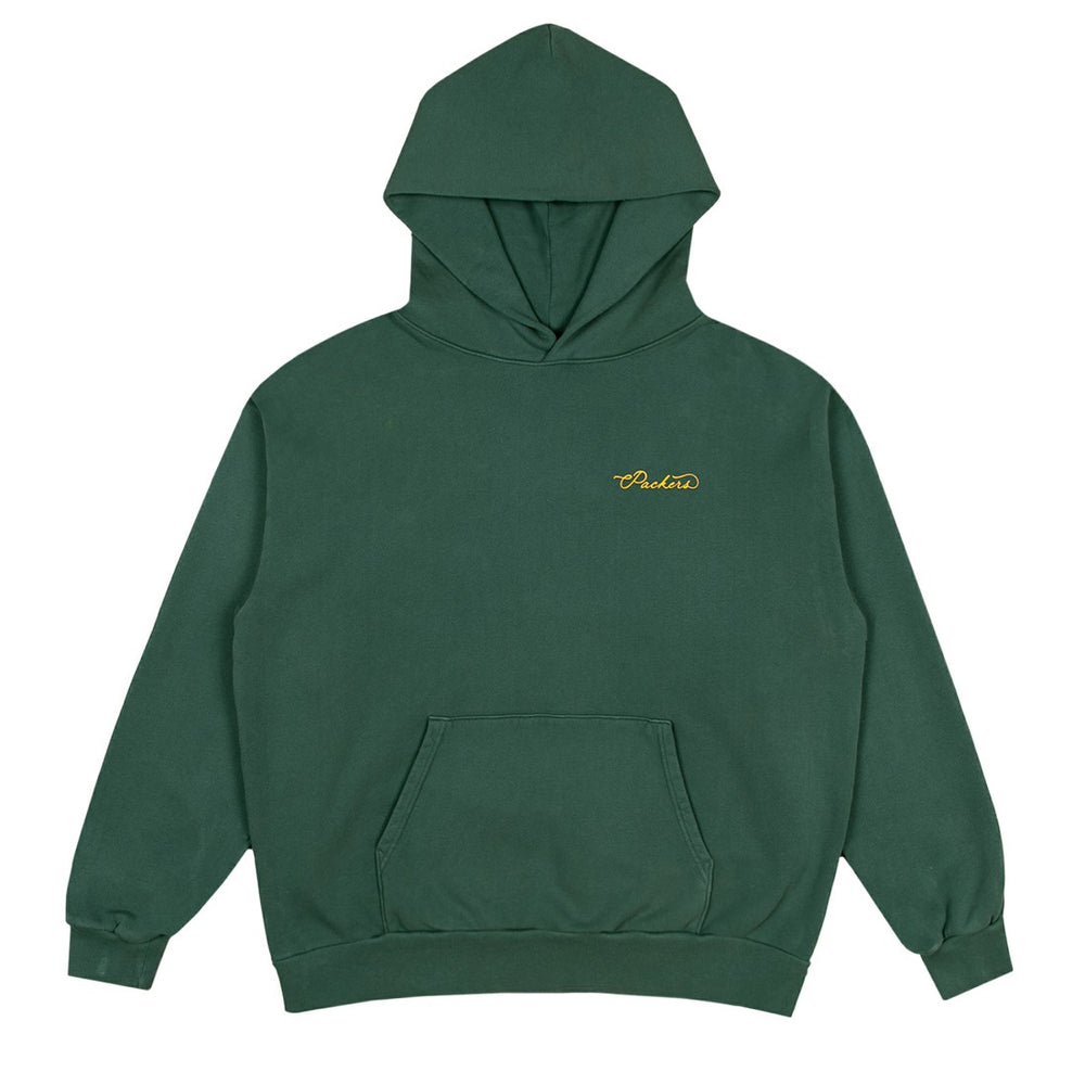 Green Bay Packers Born x Raised Unisex Fine Line Hoodie - Green Hoodies