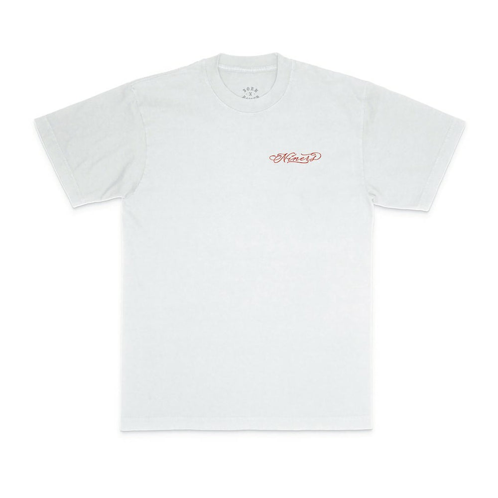 San Francisco 49ers Born x Raised Unisex Fine Line T-Shirt - White T-shirts